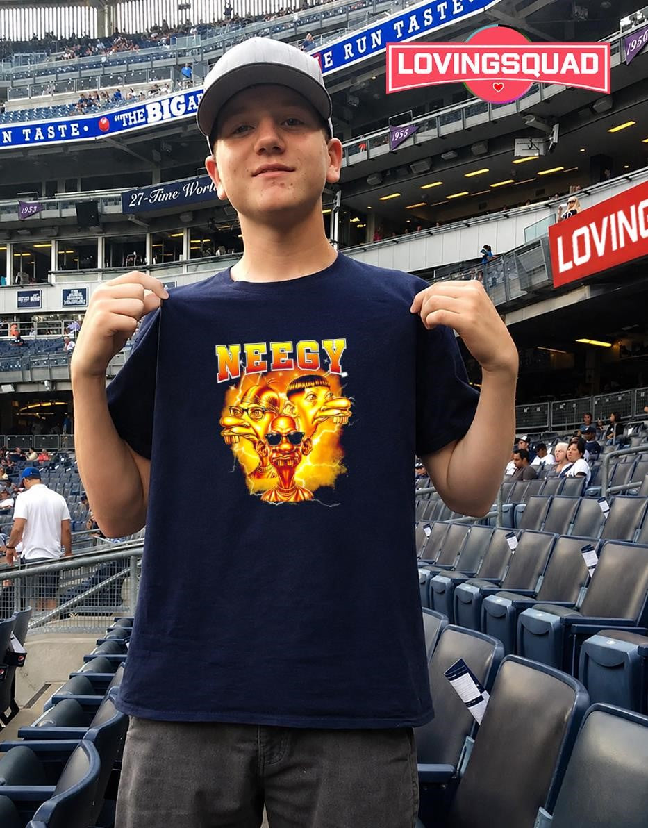 Neegy Meme Funny Internet Brainrot Humor Gen Alpha Gen Z T-Shirt