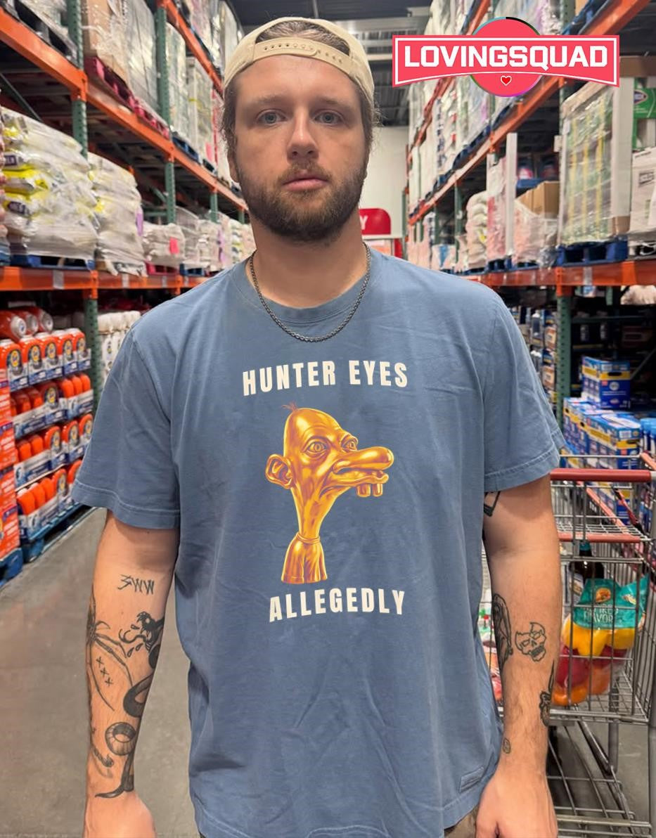 Neegy Meme Hunter Eyes Allegedly T-Shirt