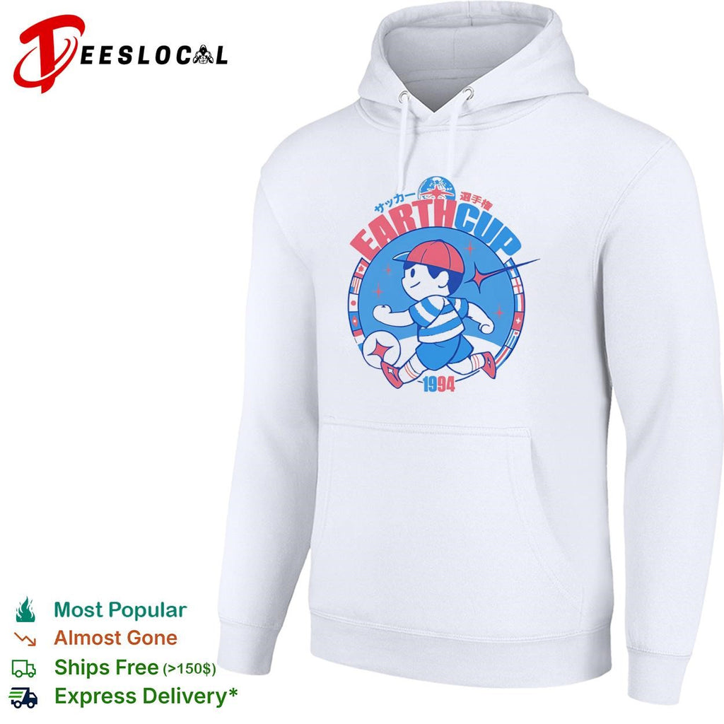 Ness from EarthBound Earth Cup Soccer shirt