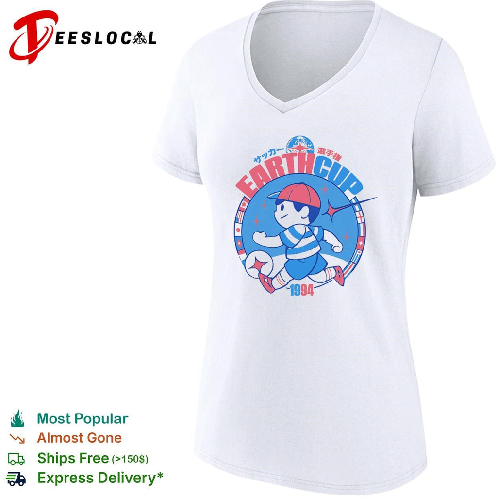 Ness from EarthBound Earth Cup Soccer shirt