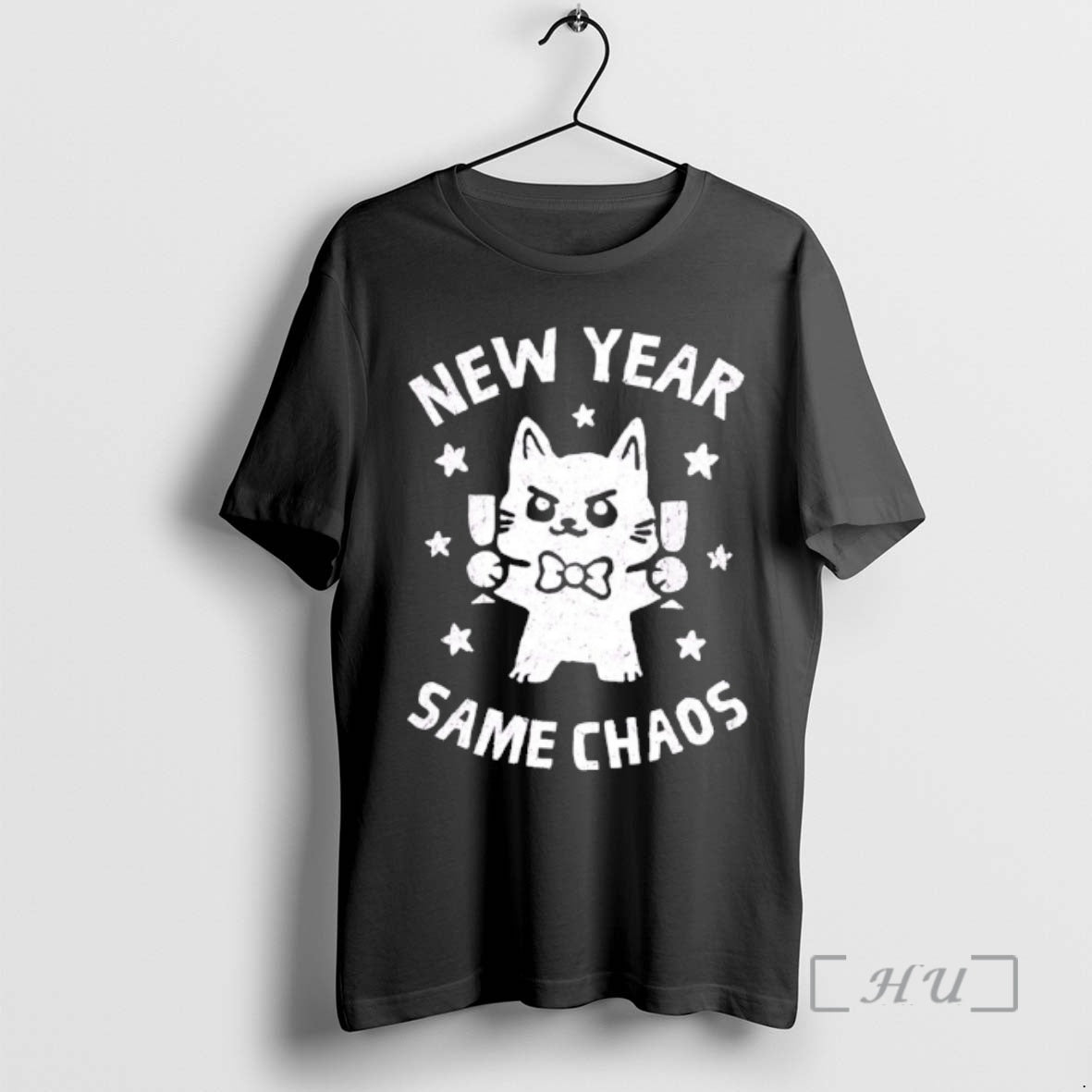 New Cat New Year Same Chaos T-Shirts, Hoodie, Sweatshirt | InkRitualCo.com