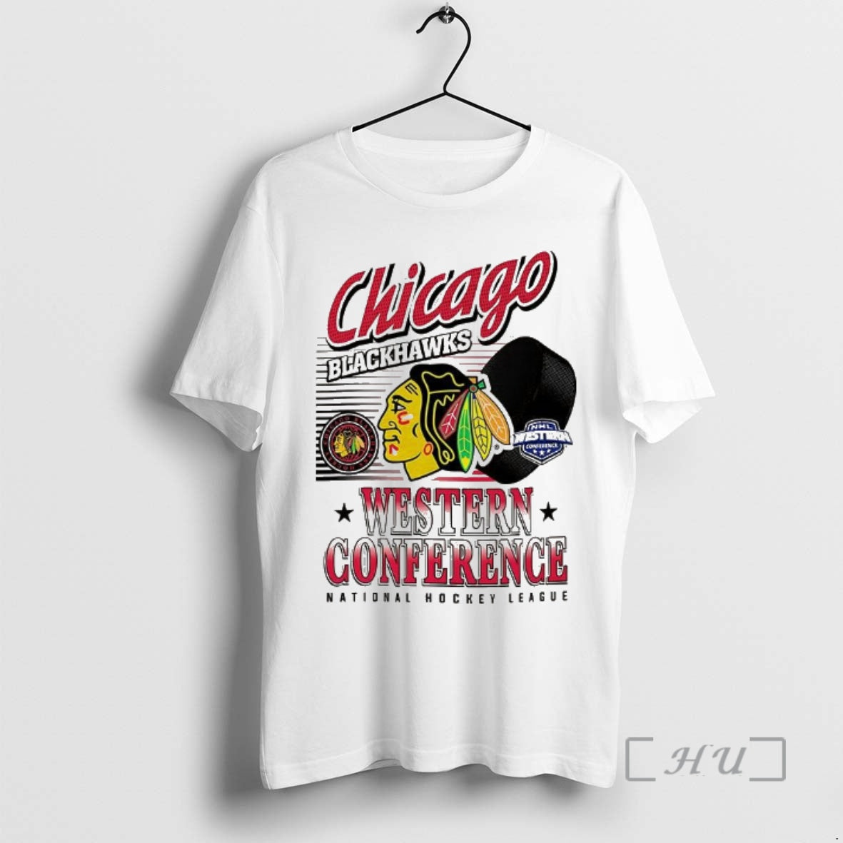 New Chicago Blackhawks Nhl Wastern Conference Logo And Ball T-Shirts, Hoodie, Sweatshirt | InkRitualCo.com