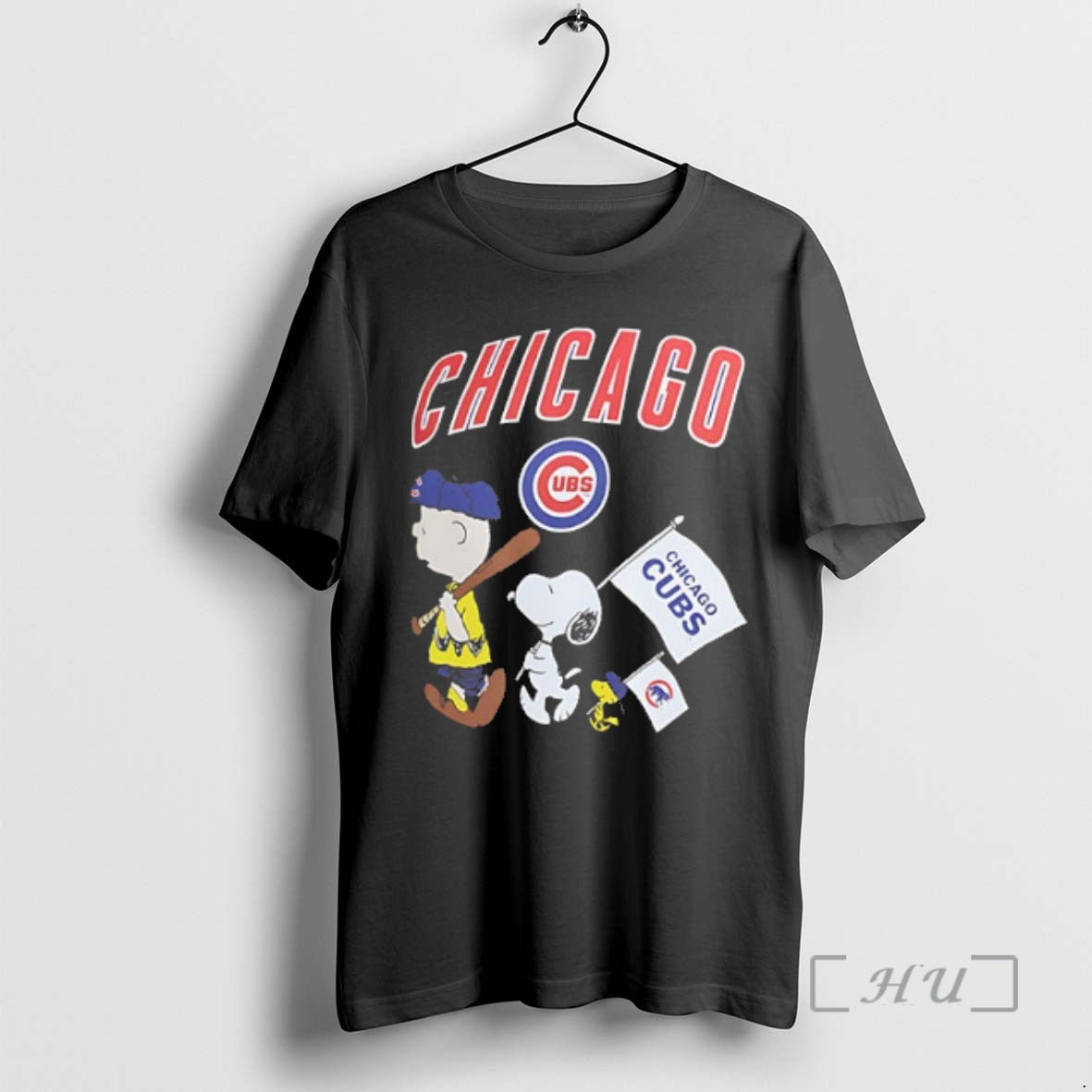 New Chicago Cubs X Peanuts Flag 2 Sided T-Shirts, Hoodie, Sweatshirt | InkRitualCo.com