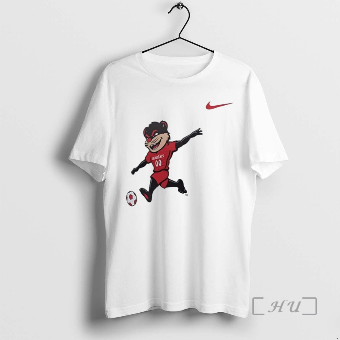 New Cincinnati Bearcats Mascot Playing Soccer Circle T-Shirts, Hoodie, Sweatshirt | InkRitualCo.com