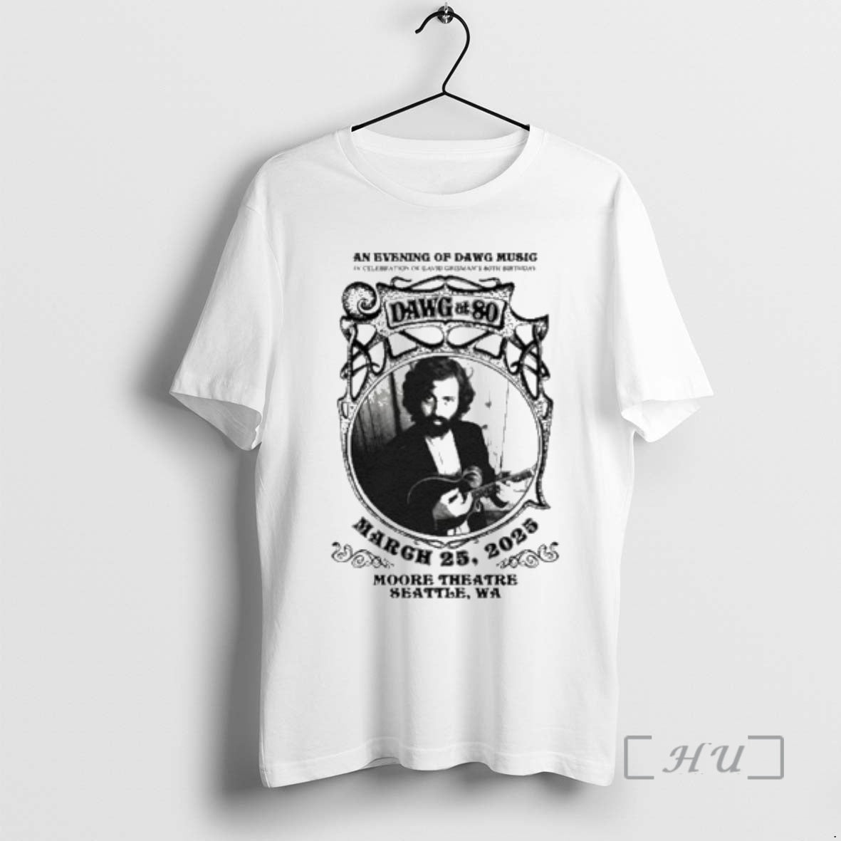 New Dawg At 80 Moore Theatre Seattle Wa March 25 2025 Circle White Premium T-Shirts, Hoodie, Sweatshirt | InkRitualCo.com