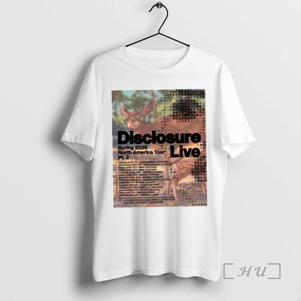 New Disclosure North America Tour Spring 2026 T-Shirts, Hoodie, Sweatshirt | InkRitualCo.com