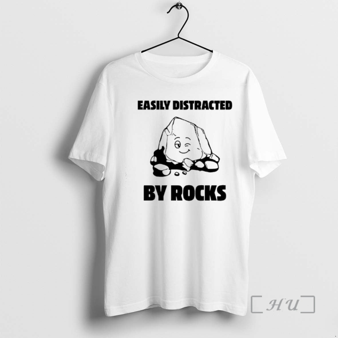 New Easily Distracted By Rocks Graphic T-Shirts, Hoodie, Sweatshirt | InkRitualCo.com