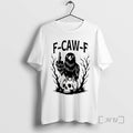 New F Caw F Gothic Raven Middle Finger T-Shirts, Hoodie, Sweatshirt | InkRitualCo.com