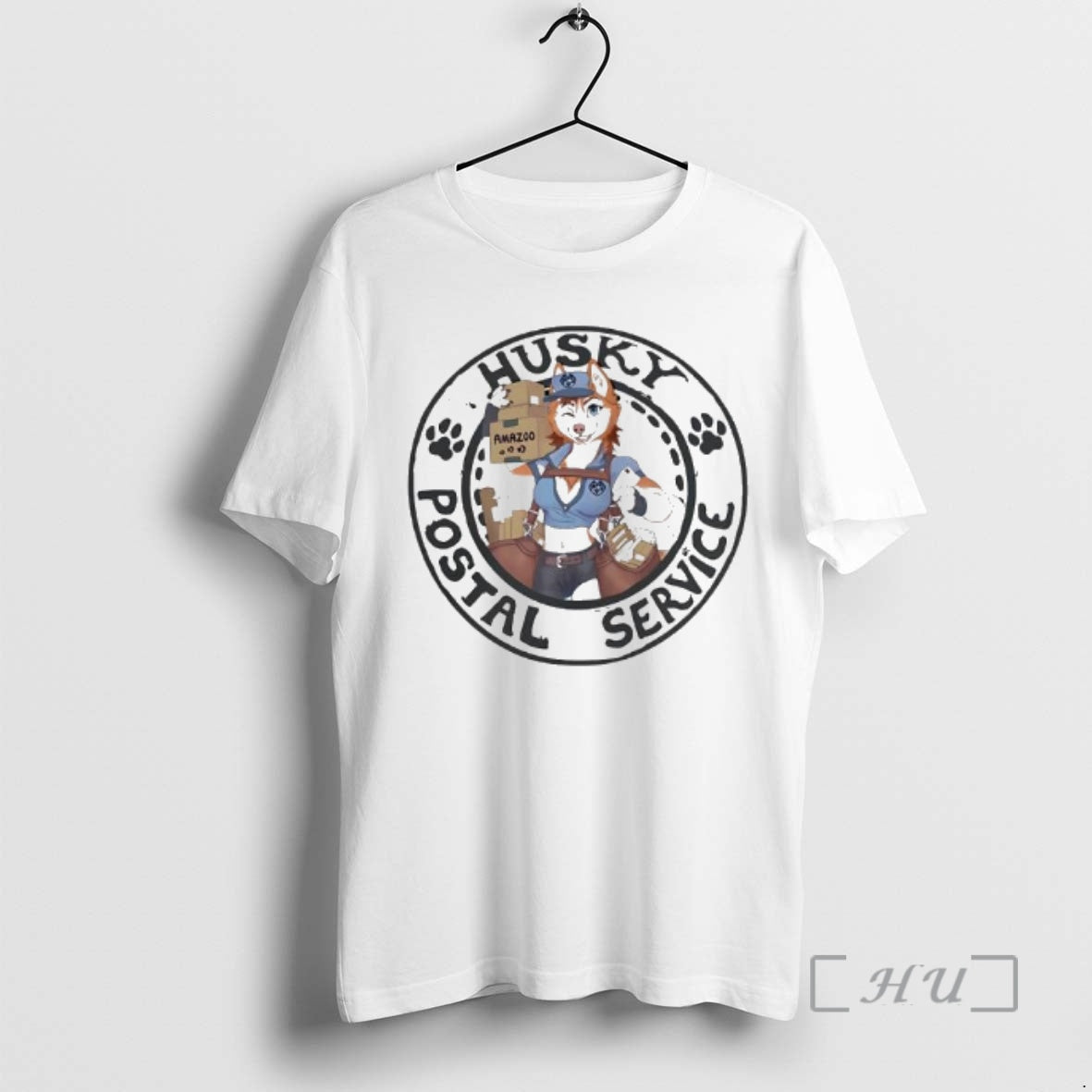 New Husky Postal Service Wolf Character Graphic T-Shirts, Hoodie, Sweatshirt | InkRitualCo.com