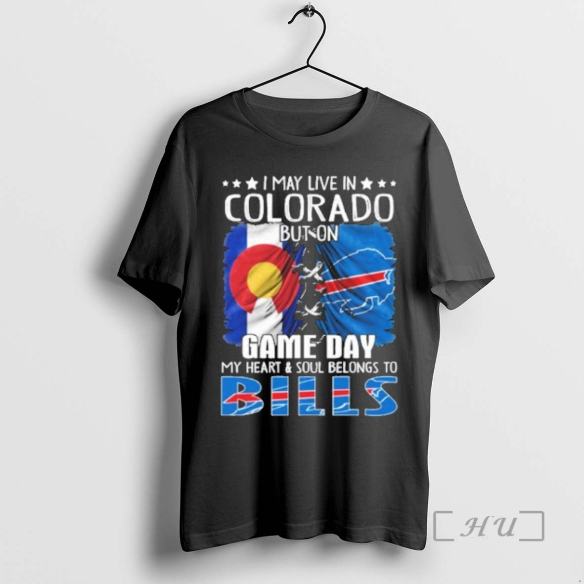 New I May Live In Colorado But On Gameday My Heart And Soul Belongs To T-Shirts, Hoodie, Sweatshirt | InkRitualCo.com