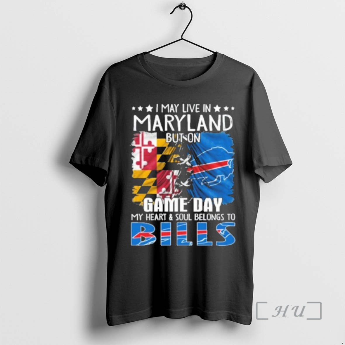 New I May Live In Maryland But On Gameday My Heart And Soul Belongs To T-Shirts, Hoodie, Sweatshirt | InkRitualCo.com