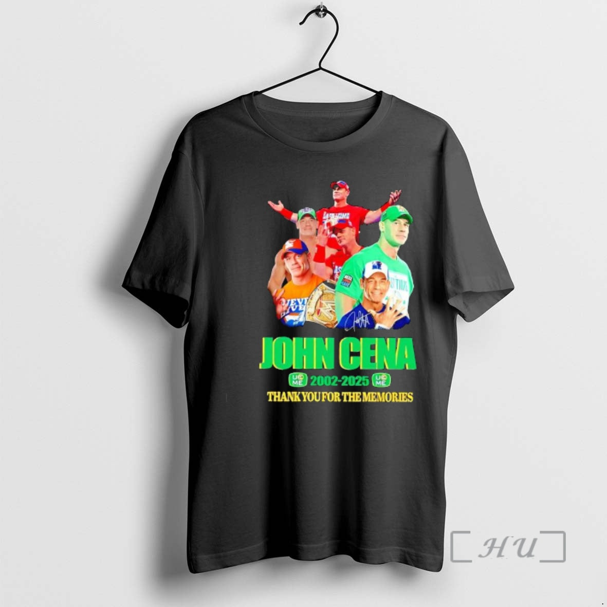 New John Cena 2002 2025 Thnak You The Memories T-Shirts, Hoodie, Sweatshirt | InkRitualCo.com