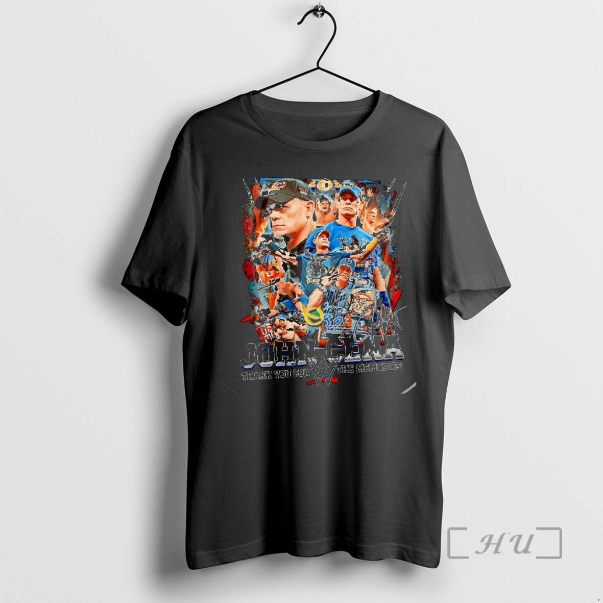 New John Cena Thank You For The Memories Signature Christmas T-Shirts, Hoodie, Sweatshirt | InkRitualCo.com
