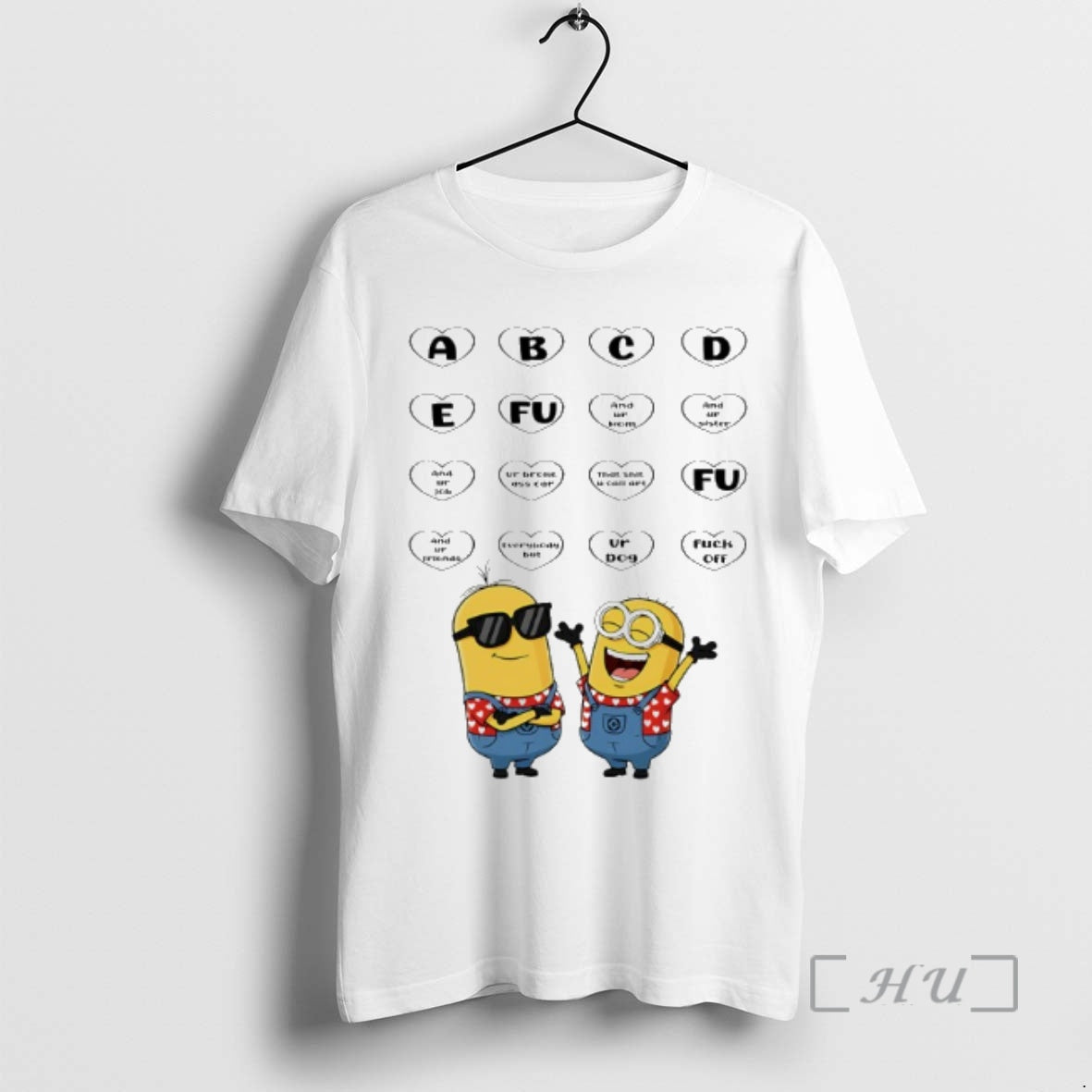 New Minion Abcde Fu And Ur Mom And Ur Sister And Ur Job Ur Broke T-Shirts, Hoodie, Sweatshirt | InkRitualCo.com