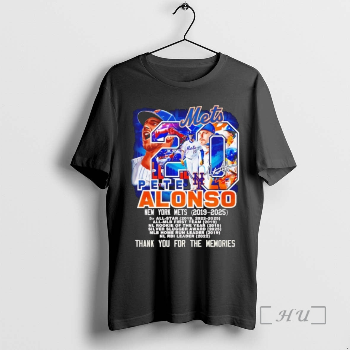 New Pete Alonso Ny Mets 2019 2025 Thank You For The Memories Premium T Shirts Hoodie, Sweatshirt | InkRitualCo.com