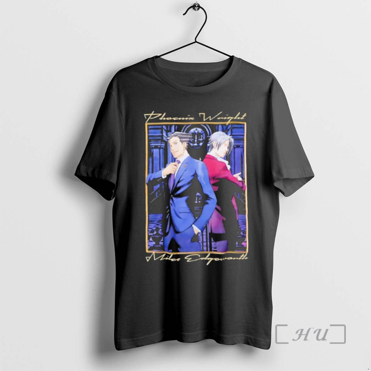 New Phoenix Wright Ace Attorney Phoenix And Miles T-Shirts, Hoodie, Sweatshirt | InkRitualCo.com