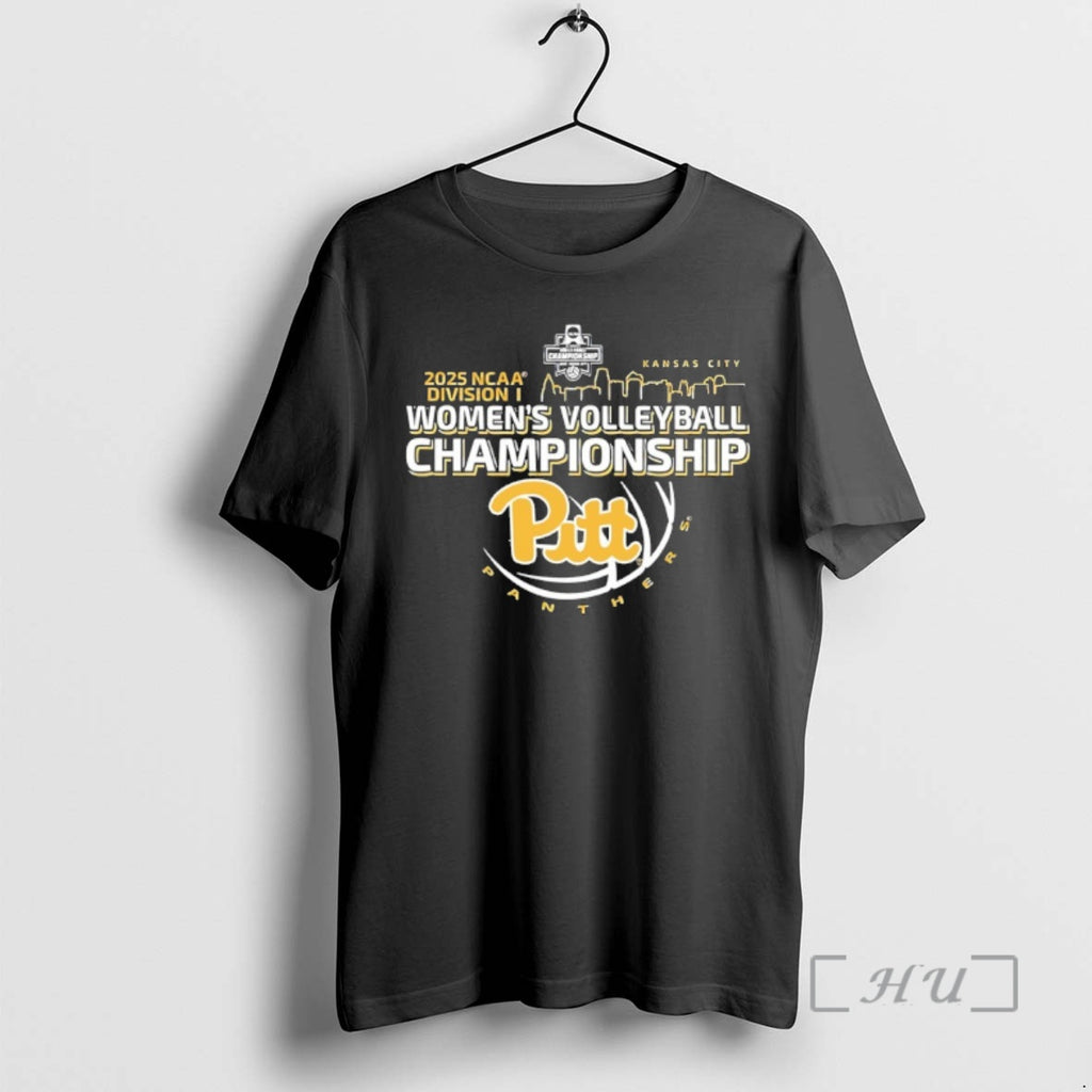 New Pitt Panthers 2025 D1 Womens Volleyball Championship Kc Skyline T-Shirts, Hoodie, Sweatshirt | InkRitualCo.com