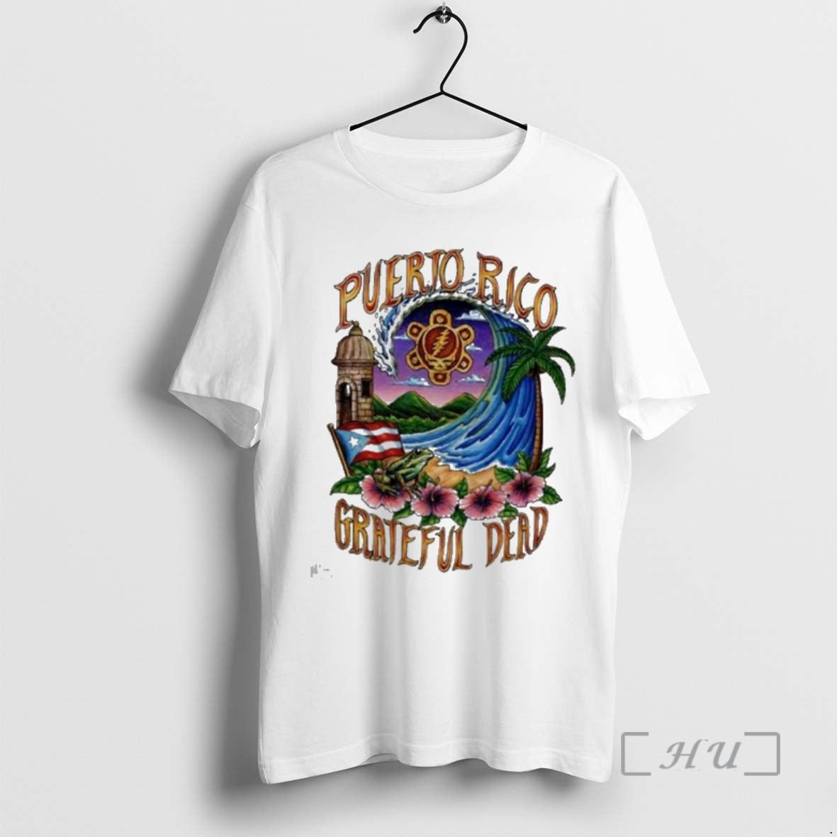 New Puerto Rico United States Of Dead T-Shirts, Hoodie, Sweatshirt | InkRitualCo.com