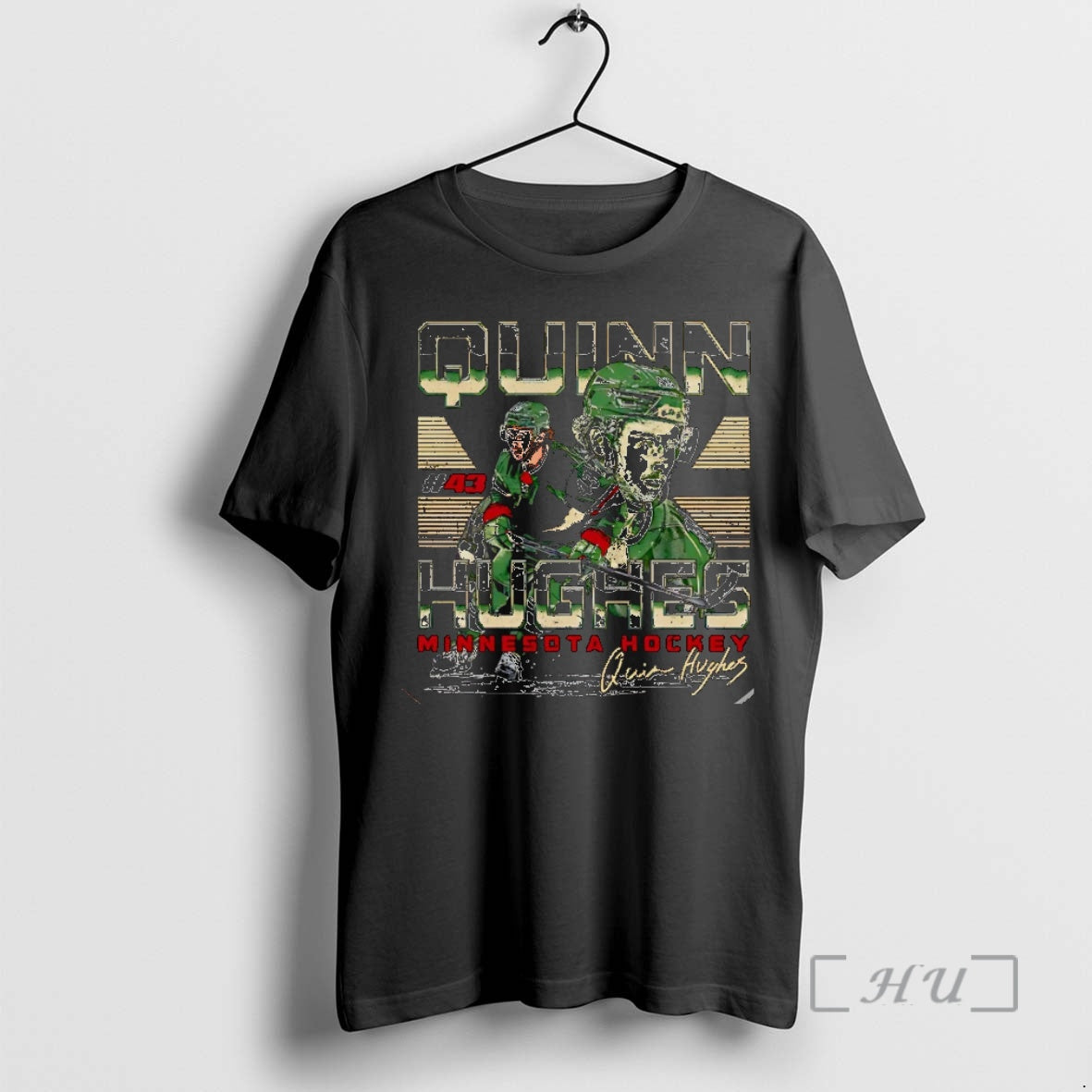 New Quinn Hughes Minnesota Wild Dual Signature Christmas T-Shirts, Hoodie, Sweatshirt | InkRitualCo.com