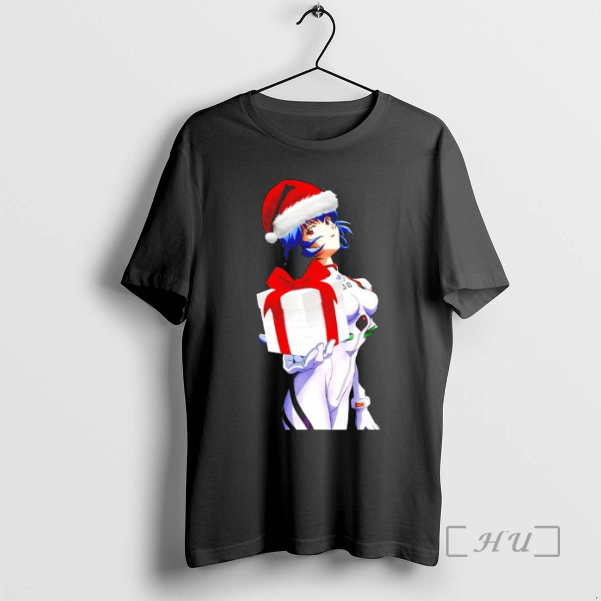 New Rei Ayanami Santa Christmas Gift T-Shirts, Hoodie, Sweatshirt | InkRitualCo.com