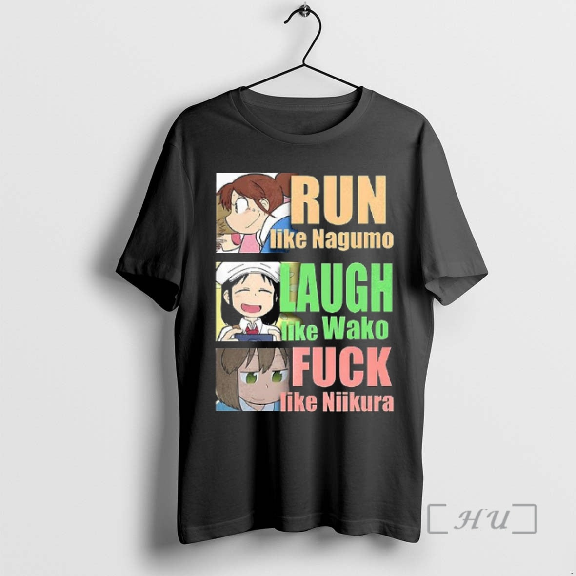 New Run Like Nagumo Laugh Like Wako And Fuck Like Niikura Premium T Shirts Sweater Hoodie, Sweatshirt | InkRitualCo.com
