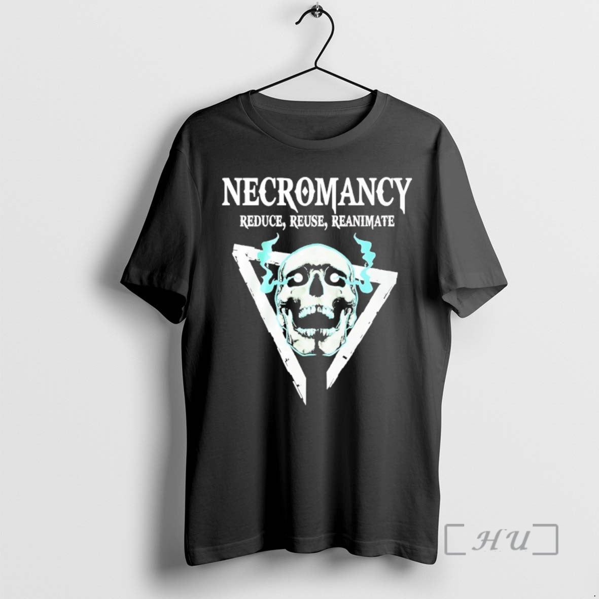 New Skull Necromancy Reduce Reuse Reanimate T-Shirts, Hoodie, Sweatshirt | InkRitualCo.com
