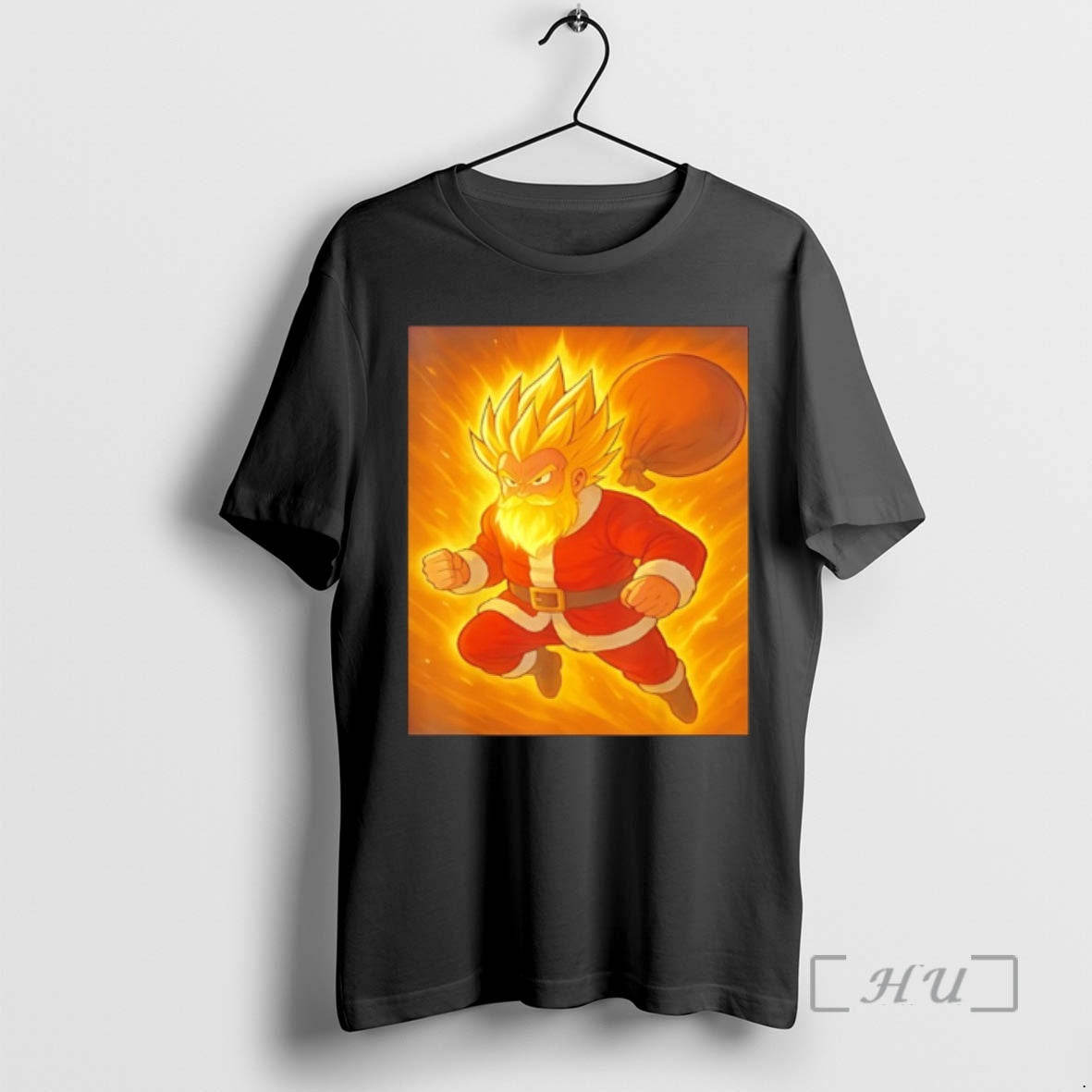 New Son Goku X Santa Super Powered Anime T-Shirts, Hoodie, Sweatshirt | InkRitualCo.com