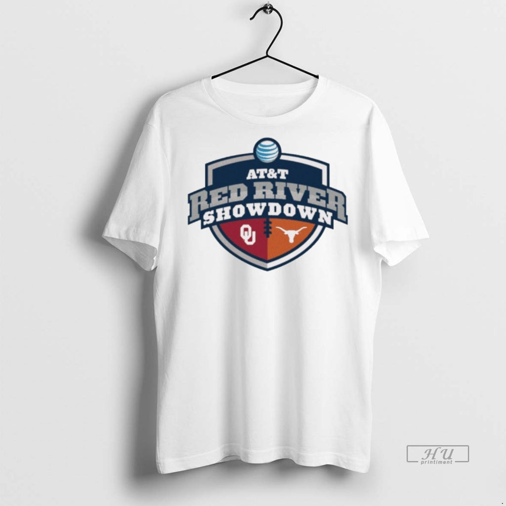 New Texas Longhorns Vs Oklahoma Sooners Att Red River Showdown Logo 2025 Graphic T-Shirts, Hoodie, Sweatshirt