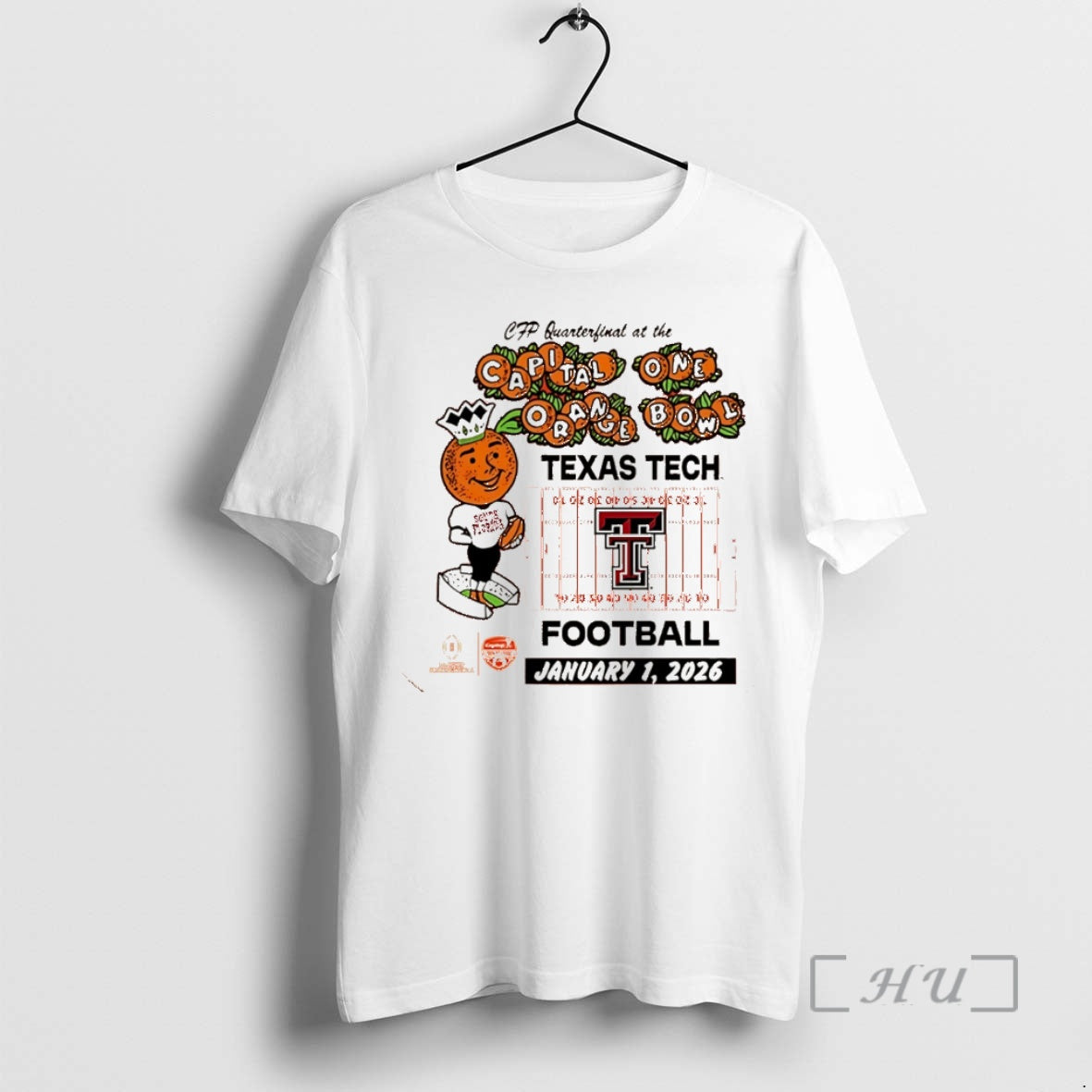 New Texas Tech Red Raiders 2025 Orange Bowl Mascot Christmas T-Shirts, Hoodie, Sweatshirt | InkRitualCo.com