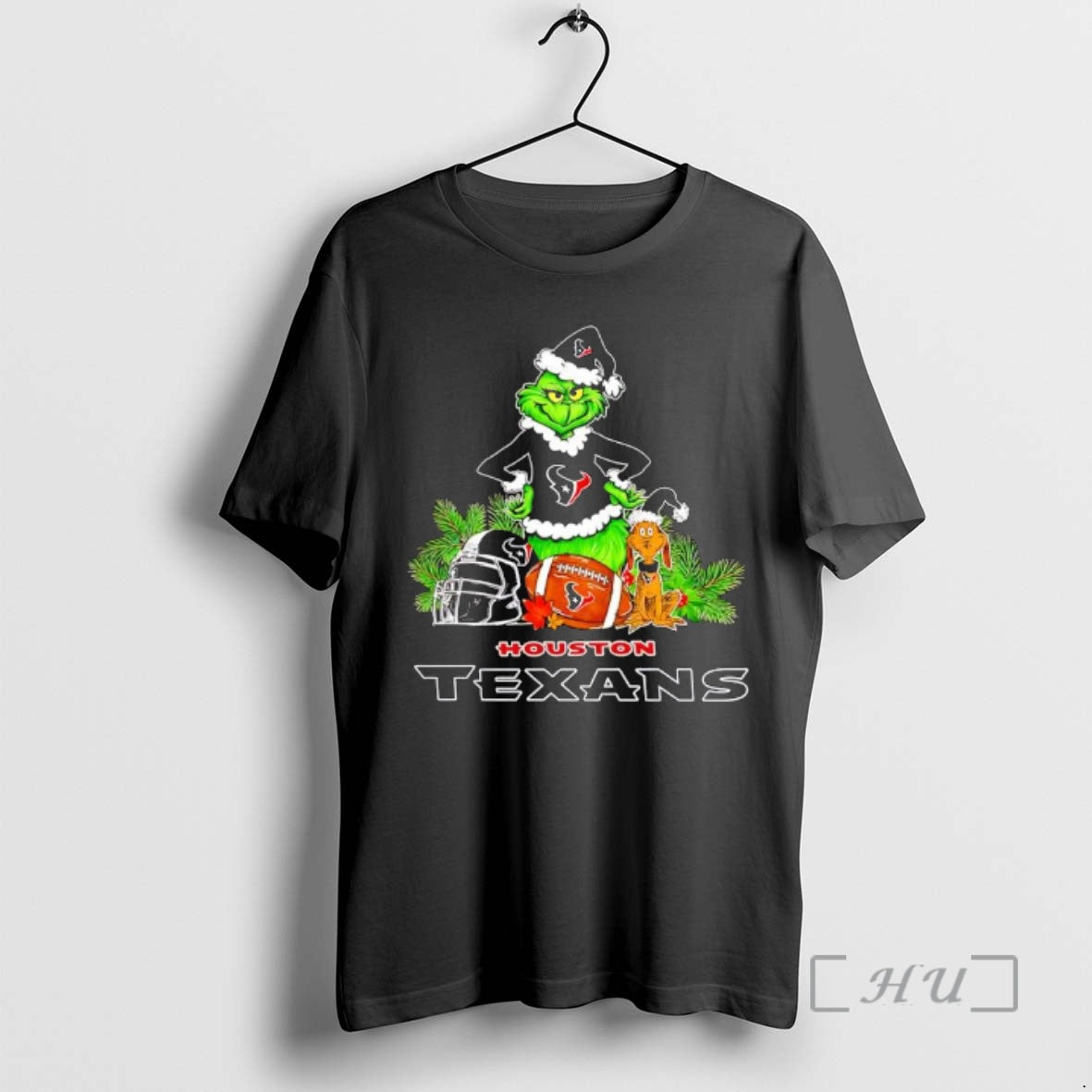 New The Grinch And Max Houston Texans Christmas Helmet Items T-Shirts, Hoodie, Sweatshirt | InkRitualCo.com