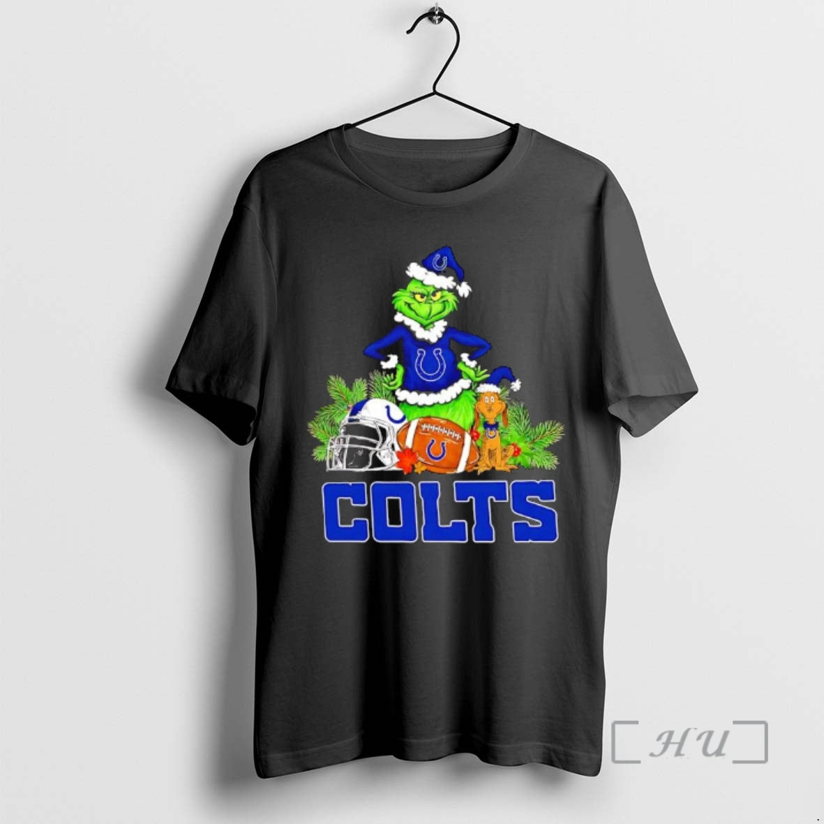 New The Grinch And Max Indianapolis Colts Christmas Helmet Items T-Shirts, Hoodie, Sweatshirt | InkRitualCo.com