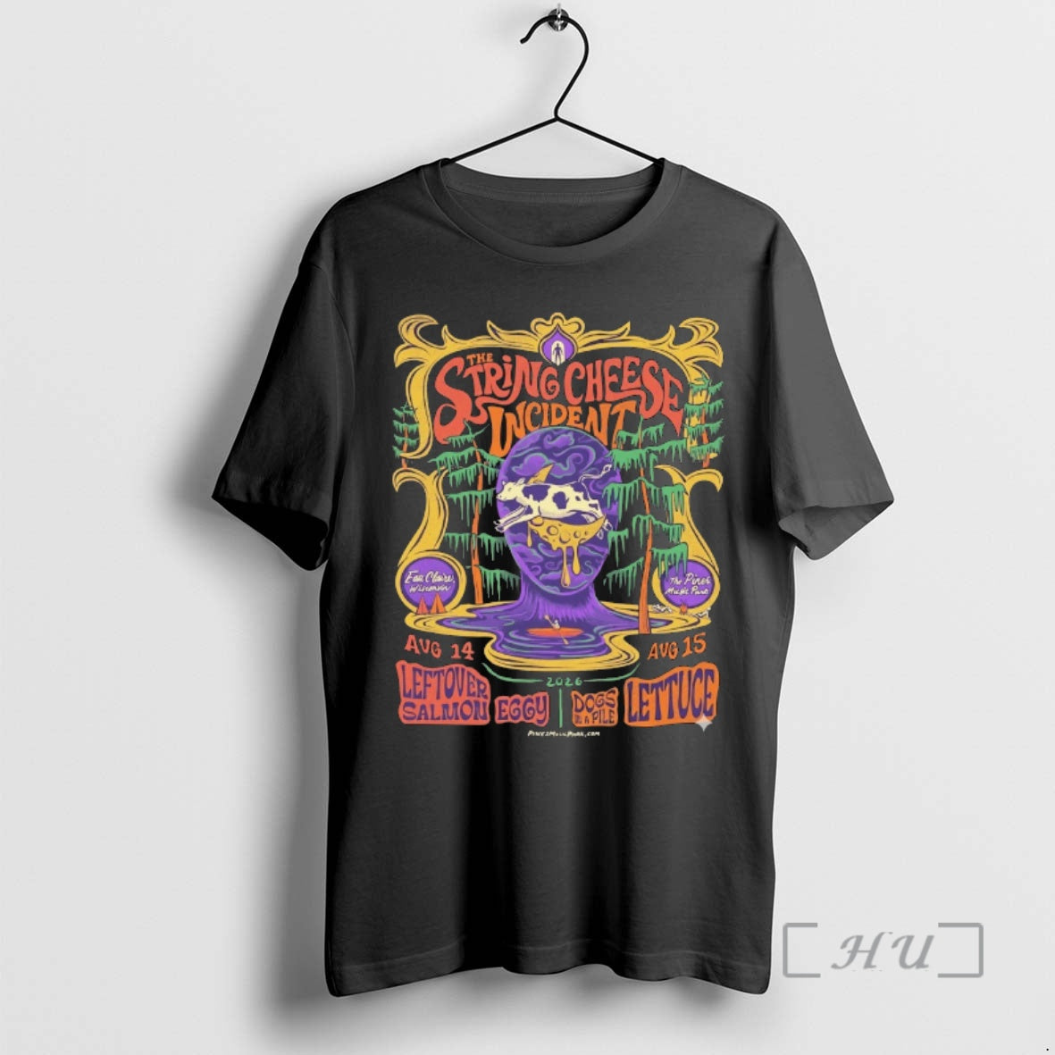 New The String Cheese Incident Eau Claire Wisconsin 2026 At The Pines Music Park August T-Shirts, Hoodie, Sweatshirt
