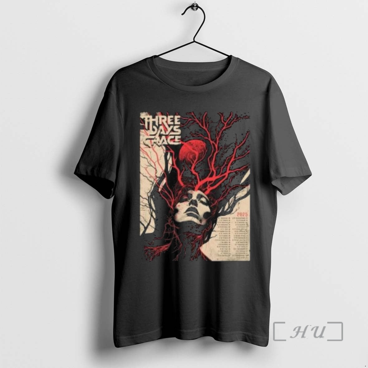 New Three Days Grace Alienation 2025 Tour Circle Black T-Shirts, Hoodie, Sweatshirt | InkRitualCo.com