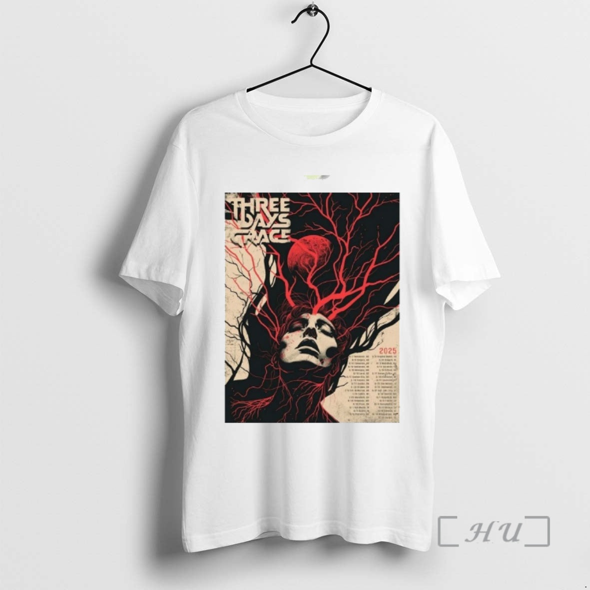 New Three Days Grace Alienation 2025 Tour T-Shirts, Hoodie, Sweatshirt | InkRitualCo.com