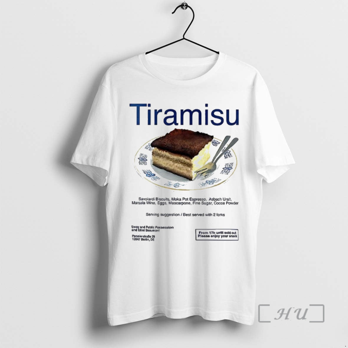 New Tiramisu Serving Suggestion Best Served With 2 Forks T-Shirts, Hoodie, Sweatshirt | InkRitualCo.com
