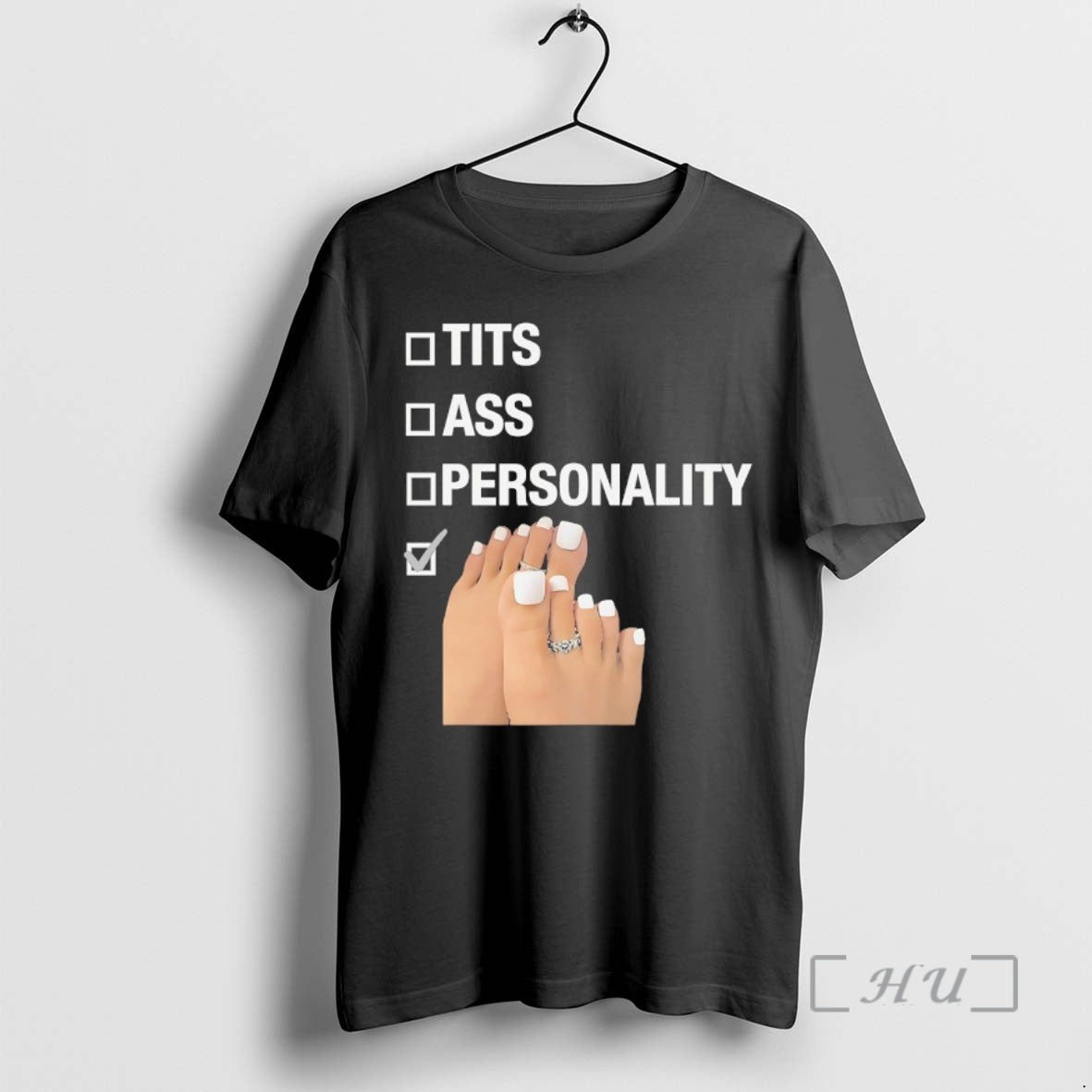 New Tits Ass Personality Toes Checklist T-Shirts, Hoodie, Sweatshirt | InkRitualCo.com