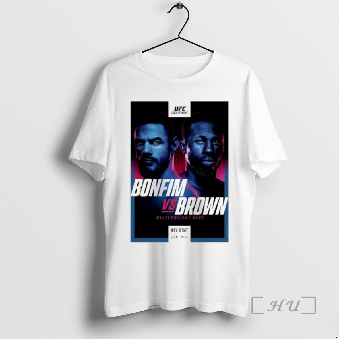 New Ufc Fight Night Bonfim Vs Brown Autographed Event T-Shirts, Hoodie, Sweatshirt | InkRitualCo.com
