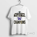 New Washington Huskies 2025 Ncaa Mens Soccer National Champions Locker Room Premium T Shirts Sweater Hoodie, Sweatshirt