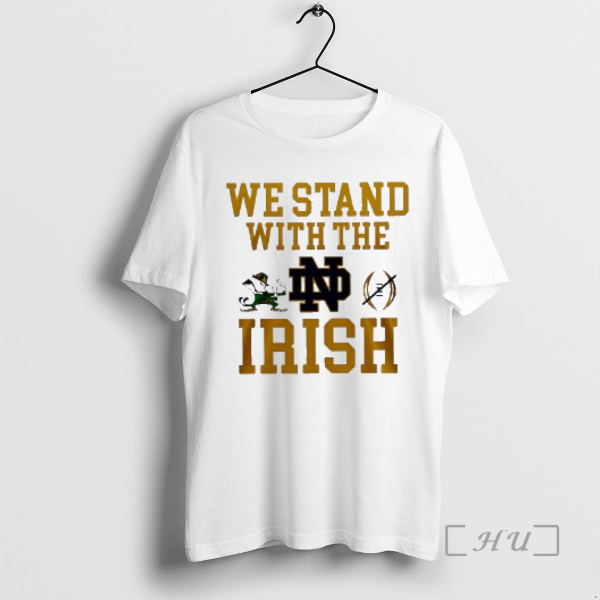 New We Stand With The Irish Robbed College Football Payoff T-Shirts, Hoodie, Sweatshirt | InkRitualCo.com