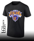 New York City Statue of Liberty New York Italians logo shirt