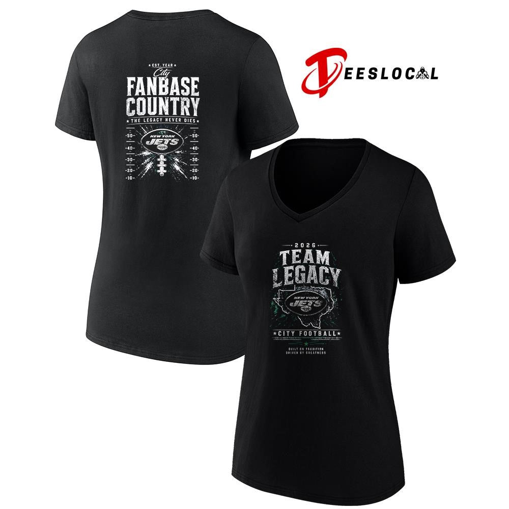 New York Jets team legacy city fanbase country the legacy never dies shirt