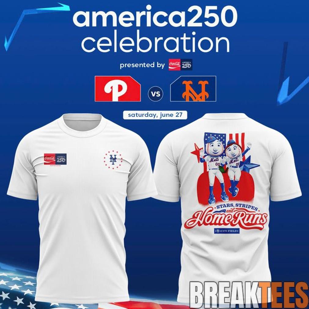 New York Mets 250th Anniversary T-Shirt