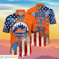New York Mets Hawaiian Shirt Independence Day Ideal Gift For Fans