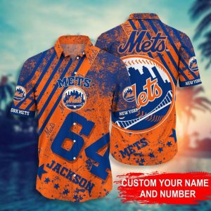 New York Mets MLB New Style Personalized Hawaiian Shirt, Mets Hawaiian Shirt