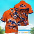 New York Mets MLB Summer Hawaii Shirt Custom Football Shirts, New York Mets Hawaiian Shirt