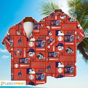 New York Mets Major League Baseball 2024 Hawaiian Shirt, New York Mets Hawaiian Shirt