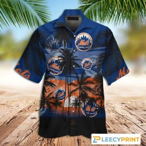 New York Mets Tropical Aloha Best Hawaiian Shirt, Mets Hawaiian Shirt