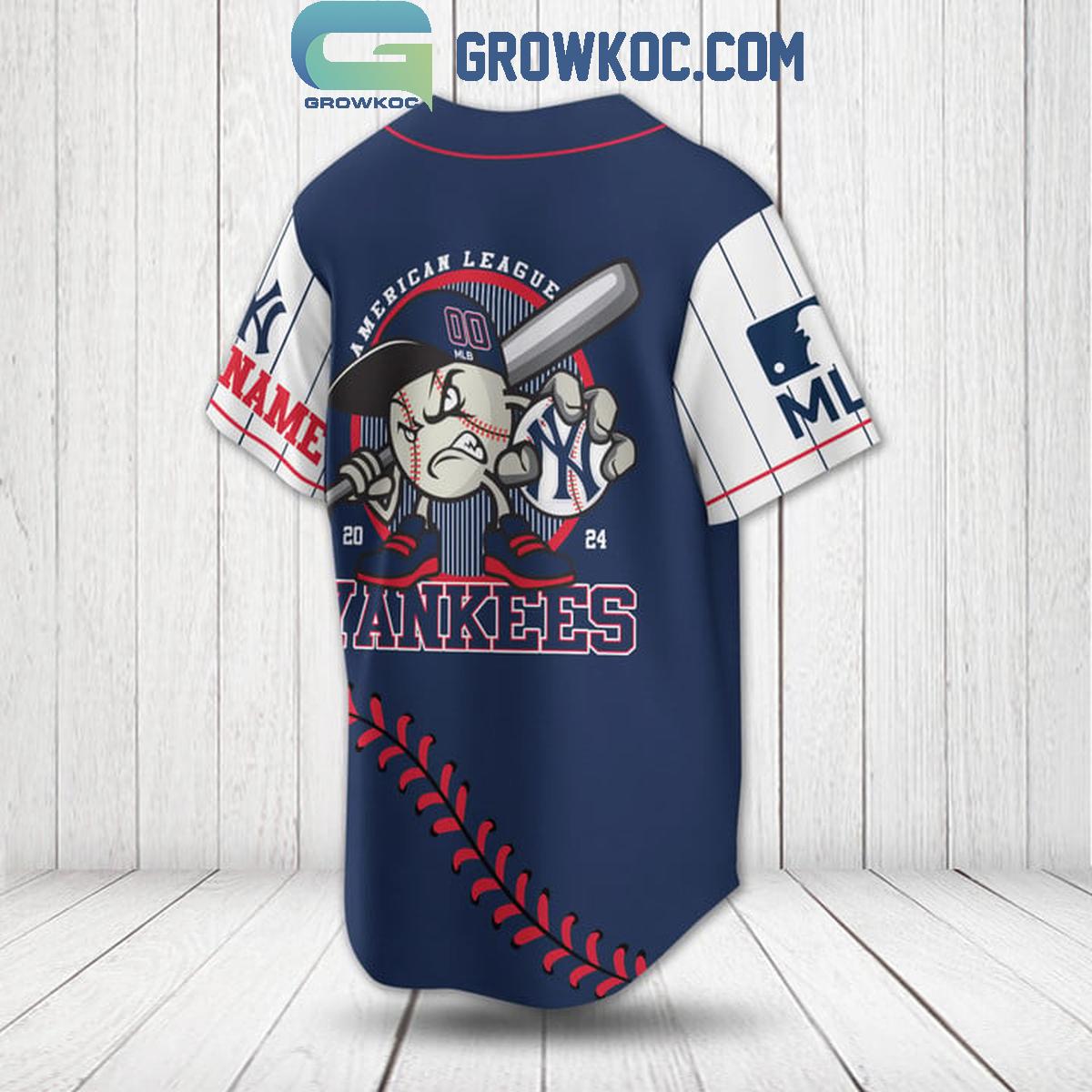 New York Yankees 2024 Baseball Fan Love Personalized Baseball Jersey
