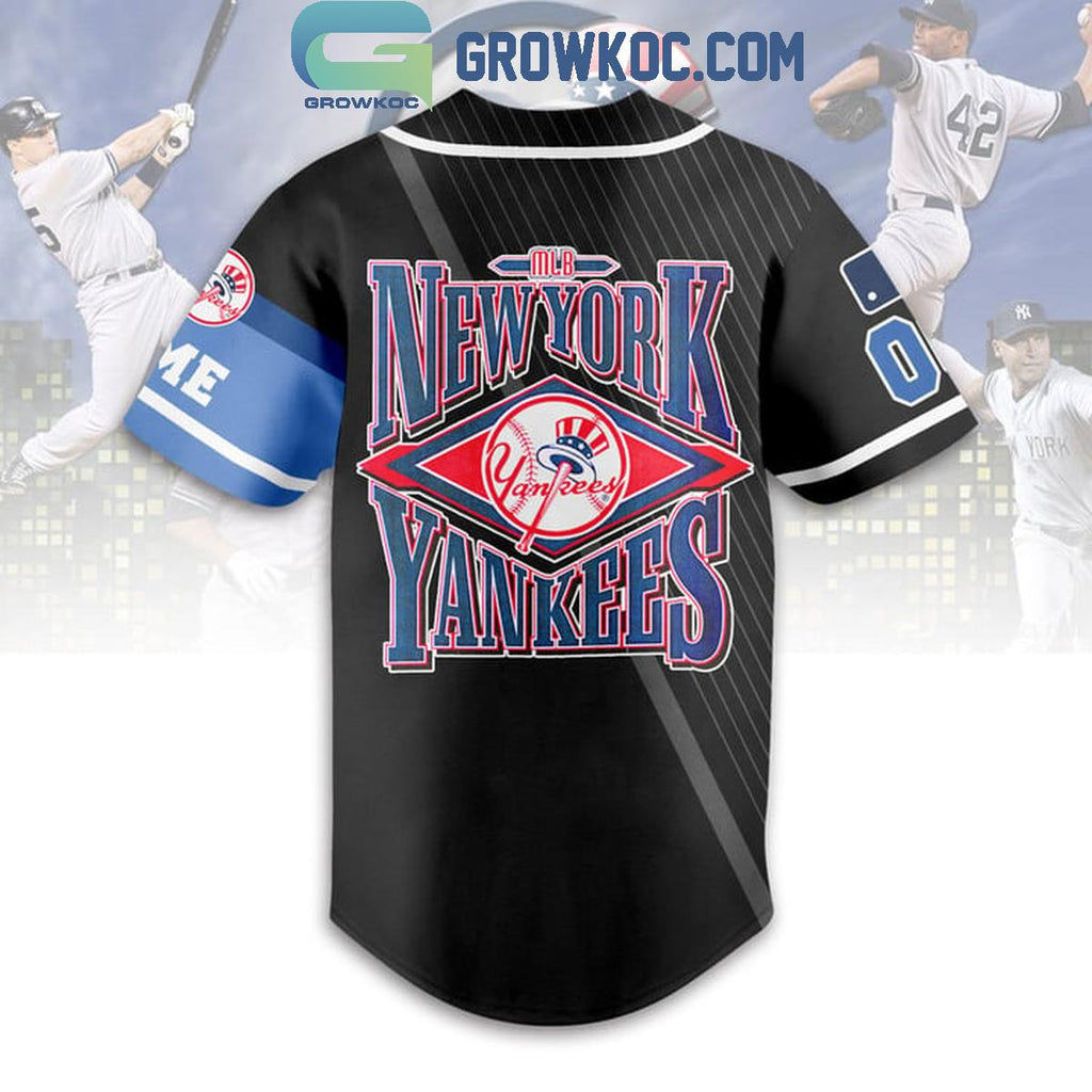 New York Yankees Baseball Team State Proud Personalized Baseball Jersey