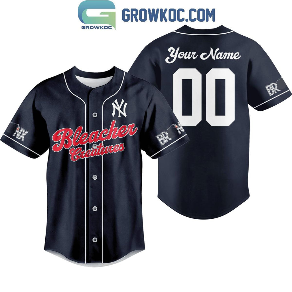 New York Yankees Bleacher Greatimes Personalized Baseball Jersey